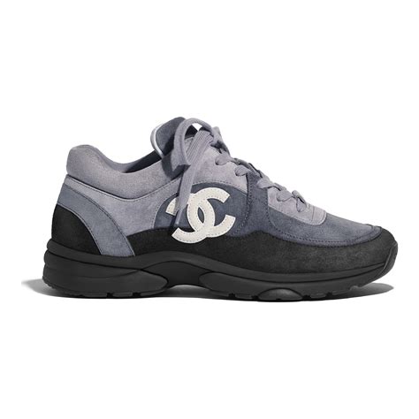 chanel sneakers calfskin|Chanel suede sneakers.